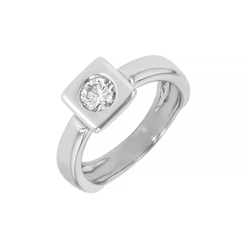 Acheter Bague diamant 0.30 carat or blanc 5.21g Comme neuf - 1500,00 € Bague diamant 0.30 carat or blanc 5.21g Comme neuf - reconditionné disponible sur Gemme Les Bijoux